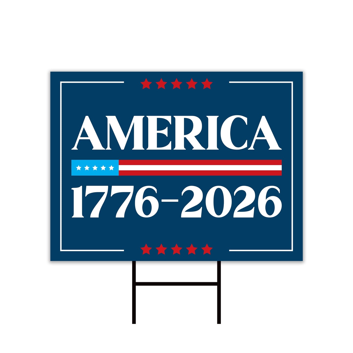 Patriotic 250 Years American Garden Flag, 250th Anniversary Yard Flag,  Liberty National Pride Garden Decor