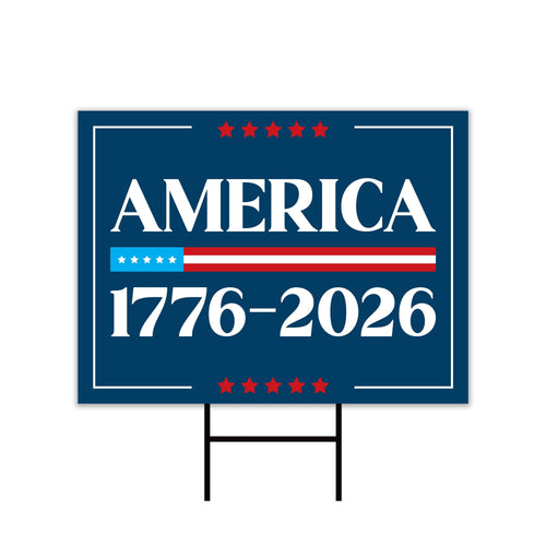 Patriotic 250 Years American Garden Flag, 250th Anniversary Yard Flag,  Liberty National Pride Garden Decor
