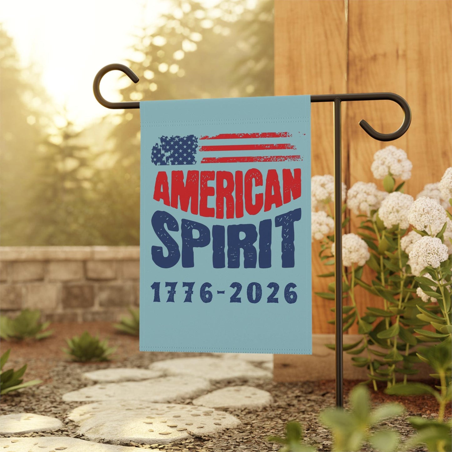 American Spirit Flag, 1776-2026 USA Banner, 250th Anniversary Patriotic Flag, Semiquincentennial Sign, Indoor Outdoor USA Decor