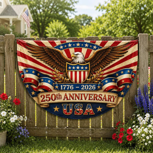 America 1776-2026 Eagle Heritage Flag