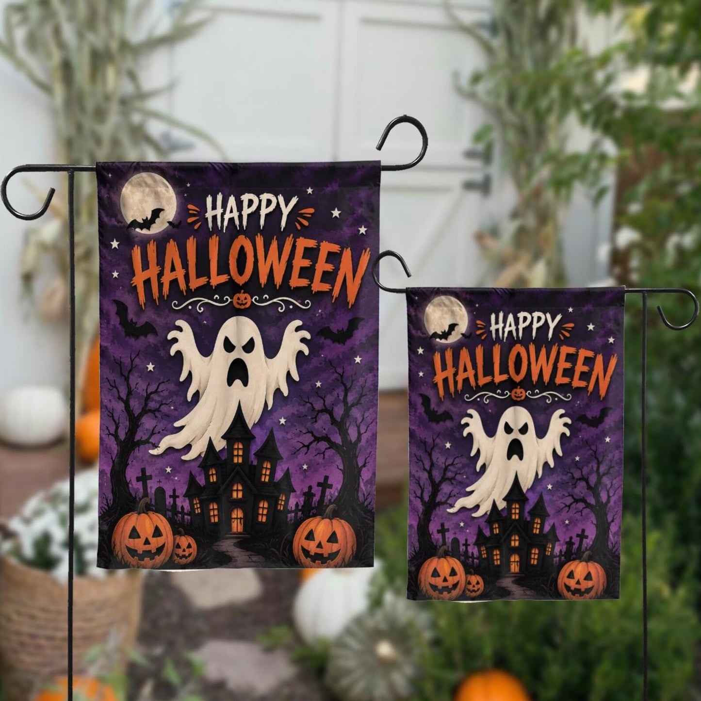 Happy Halloween Garden Flag