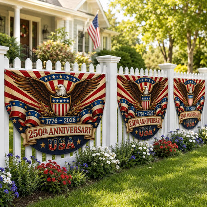 America 1776-2026 Eagle Heritage Flag