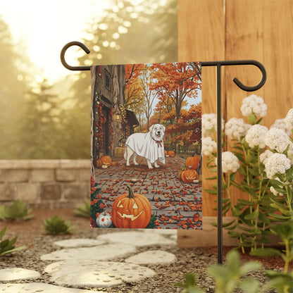 Ghost Dog Garden Flag