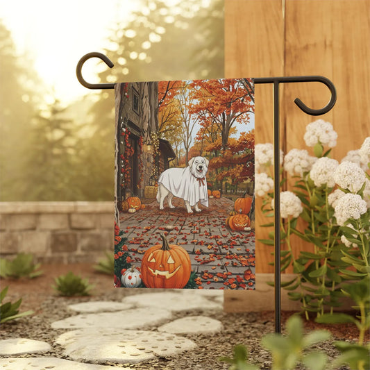 Ghost Dog Garden Flag