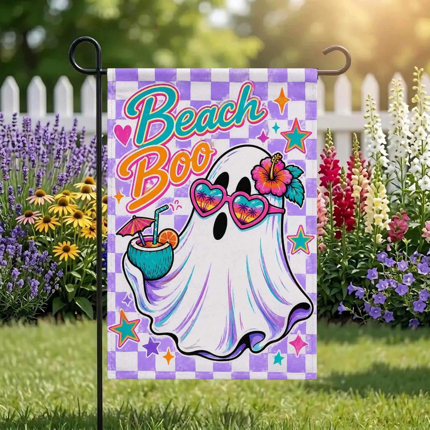 Cute Spooky Beach House Outdoor Decor